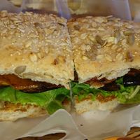Vegan sandwich   at Zen Tea in San Martin De Los Andes