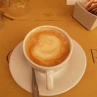 Soy milk at Ginger in Rome