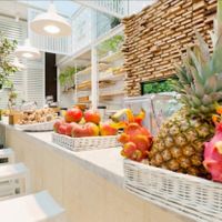 bar at Ginger in Rome