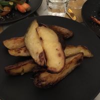 Roast potatoes  at Ginger in Rome