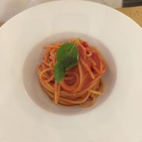 Pasta al pomodoro  at Ginger in Rome