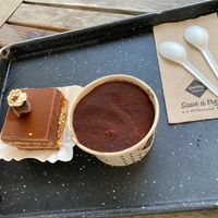 Tiramisu and nougat goodness  at Swing Kitchen - Operngasse in Vienna