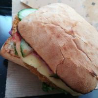 Pink edgy at Swing Kitchen - Operngasse in Vienna