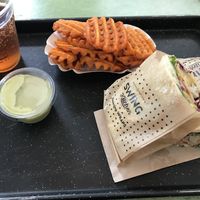 Swiss wrap @ Swing Kitchen, Vienna at Swing Kitchen - Operngasse in Vienna