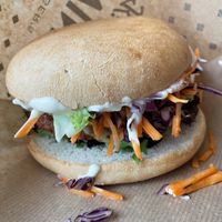 Burger  at Swing Kitchen - Operngasse in Vienna