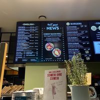 Menu at Swing Kitchen - Operngasse in Vienna