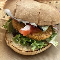 Burger  at Swing Kitchen - Operngasse in Vienna