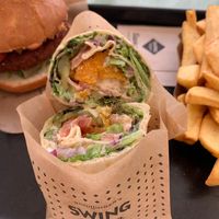 Kitchen Wrap (9,40€) at Swing Kitchen - Operngasse in Vienna