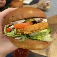 Vienna burger   at Swing Kitchen - Operngasse in Vienna