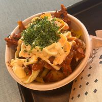 Barbecue fries at Swing Kitchen - Operngasse in Vienna