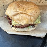 Burger with truffles  at Swing Kitchen - Operngasse in Vienna