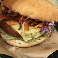 Cheese burger  at Swing Kitchen - Operngasse in Vienna