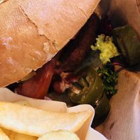 Chilli burger..  at Swing Kitchen - Operngasse in Vienna