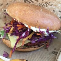 Cheeseburger  at Swing Kitchen - Operngasse in Vienna