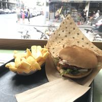 The ‘special’ Milan burger at Swing Kitchen - Operngasse in Vienna