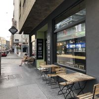 Entrance at Swing Kitchen - Operngasse in Vienna