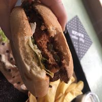 swing burger at Swing Kitchen - Operngasse in Vienna