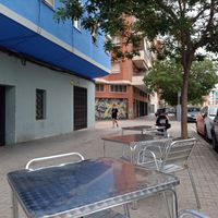 Outside seating at Ruta 42 in Lhospitalet De Llobregat