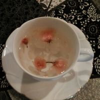 flower tea  at Sumida River Kitchen in Tokyo