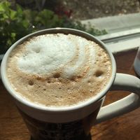 Hazelnut Mocha w/ Almond Milk at 701 Coffee in Seattle