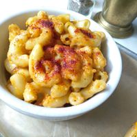 Mac & cheese at Gnome Cafe in Charleston