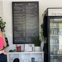 Menu  at Gnome Cafe in Charleston