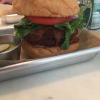 Fried seitan  at Gnome Cafe in Charleston