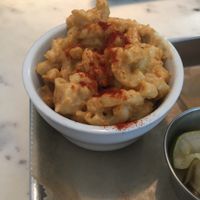 Mac and cheese at Gnome Cafe in Charleston