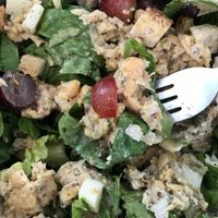 Chickpea “tuna” salad at Gnome Cafe in Charleston