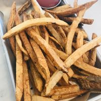  French fries at Gnome Cafe in Charleston