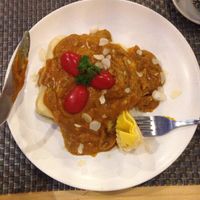 Delicoius lasagna at Jalus Vegan Kitchen in Hanoi