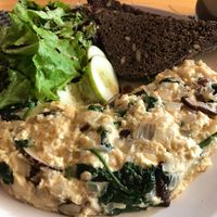 best. omelet. ever.  at Jalus Vegan Kitchen in Hanoi