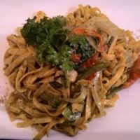 Pestp pasta at Jalus Vegan Kitchen in Hanoi