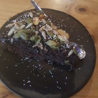 Seriously the best cake I've ever had - chocolate cake at Jalus Vegan Kitchen in Hanoi