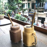 Amazing smoothies at Jalus Vegan Kitchen in Hanoi