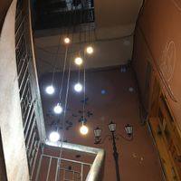 The stairs  at Jalus Vegan Kitchen in Hanoi