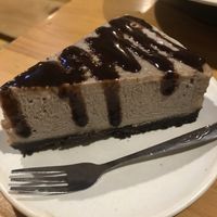 Banana cheesecake  at Jalus Vegan Kitchen in Hanoi