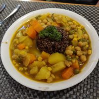 Spicy curry at Jalus Vegan Kitchen in Hanoi