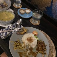 Forgot to take photo before we started eating  at Yoga Searcher in Pecatu