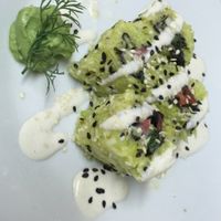 raw sushi  at Slivka in Sochi