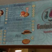 Menu at Govinda Ram in Mexico City