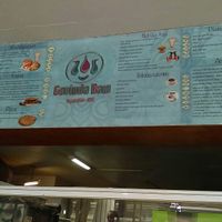 Menu at Govinda Ram in Mexico City