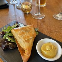 Samosa  at The Royal Oak in Tetbury