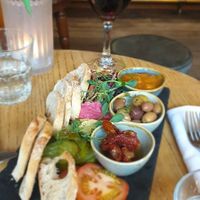 A delicious selection of nibbles to start at The Royal Oak in Tetbury