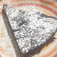 Torta di zucca e cioccolato at Vibrazioni Vegetali in Abbiategrasso