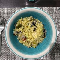 Cous cous with vegetables  at Vibrazioni Vegetali in Abbiategrasso