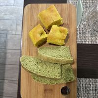 Home made bread  at Vibrazioni Vegetali in Abbiategrasso