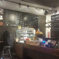 Bar area at Wesola Cafe in Krakow