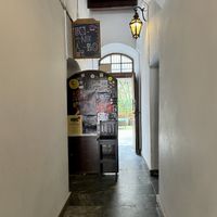 Inside door  at Bonobo in Krakow