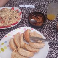 breakfast  at Amor Infinito in Montanita